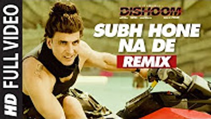 SUBHA HONE NA DE REMIX Full Video Song - DISHOOM - John Abraham, Varun Dhawan, Jacqueline Fernandez