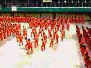 Phillpino Jailmates performs Michael Jackson's 'Thriller'
