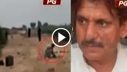 What happened with officer during disposing bomb in Pakistan