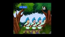 Hindi Nursery Rhyme With Lyrics - Char Naukar Poem Full animated cartoon movie hindi dubbed  movies cartoons HD 2015