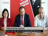 Türk - Rus ilişkilerinin gelişmesinde Vatan Partisi'nin rolü.