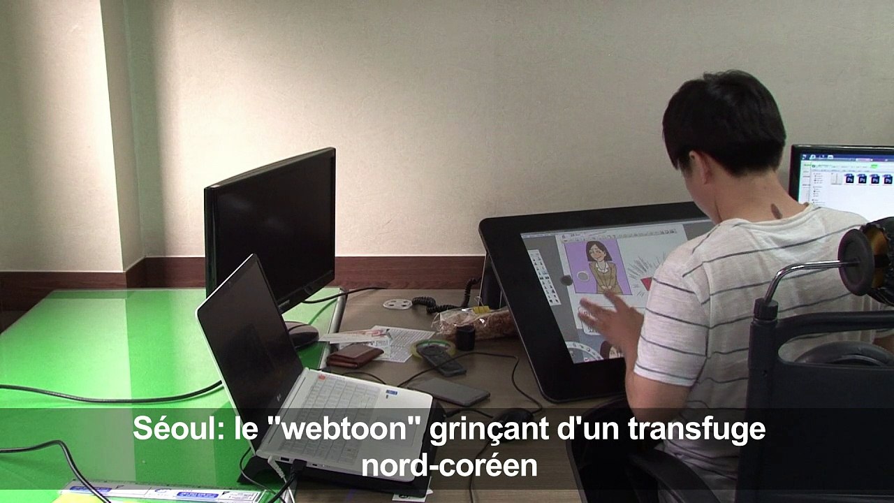 Séoul: le "webtoon" grinçant d'un transfuge nord-coréen