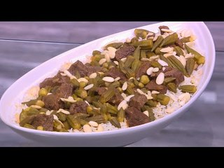 فتة البامية | غادة جميل