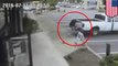 80-year-old hero man jumps onto pickup truck to catch bicycle thief - TomoNews