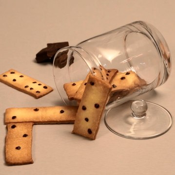 Sablés dominos croquants !