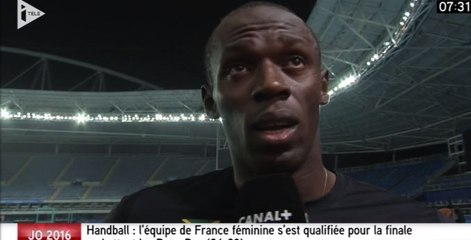 JO 2016 : Usain Bolt rend hommage à Christophe Lemaitre (vidéo)