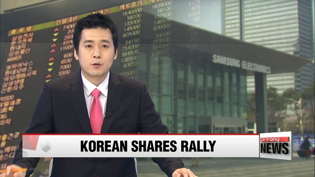 Samsung Electronics two-day rally leads KOSPI to yearly high