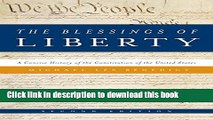 [Popular Books] The Blessings of Liberty: A Concise History of the Constitution of the United
