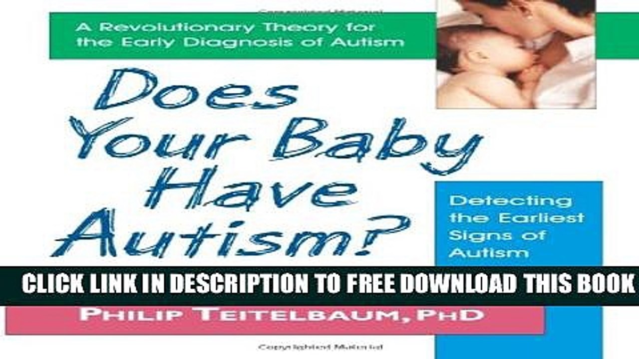 New Book Does Your Baby Have Autism?: Detecting the Earliest Signs of Autism
