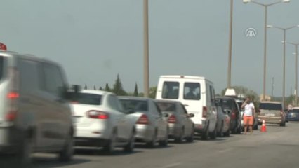 Sınır Kapılarında Yoğunluk Oluştu