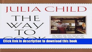 [Popular] The Way to Cook Paperback Free