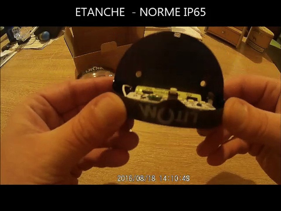 lampes solaires extérieurs x 2 Litom