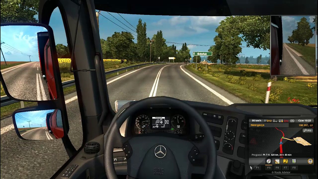 Zagrajmy w Euro Truck Simulator 2 sezon 1 # 12 Znowu te Puste Palety
