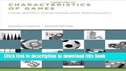 [Download] Characteristics of Games (MIT Press) Hardcover Free