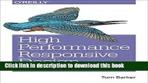 [Download] High Performance Responsive Design: Building Faster Sites Across Devices Kindle