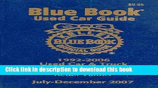 [PDF] Kelley Blue Book Used Car Guide, July-December, 2007: Consumer Edition (Kelley Blue Book