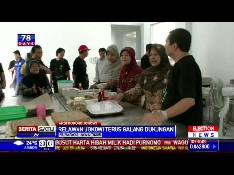 Relawan Jokowi Bergerak Raih Dukungan