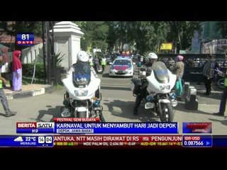 Pemkot Depok Gelar Karnaval Sambut Hari Jadi ke-15