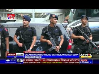 Pasca Bentrok, Polisi-TNI Geledah Lapas Pemuda Tangerang