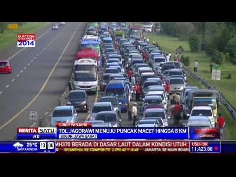 Libur Paskah, Tol Jagorawi Arah Puncak Macet Panjang