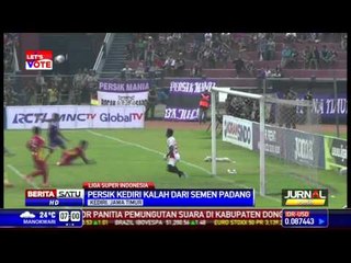 Persik Kediri Kalah di Kandang Sendiri