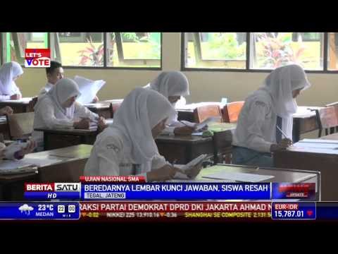 Pelaksanaan Ujian Nasional di Sejumlah Daerah
