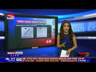 Perhatian! Begini Tata Cara Mencoblos