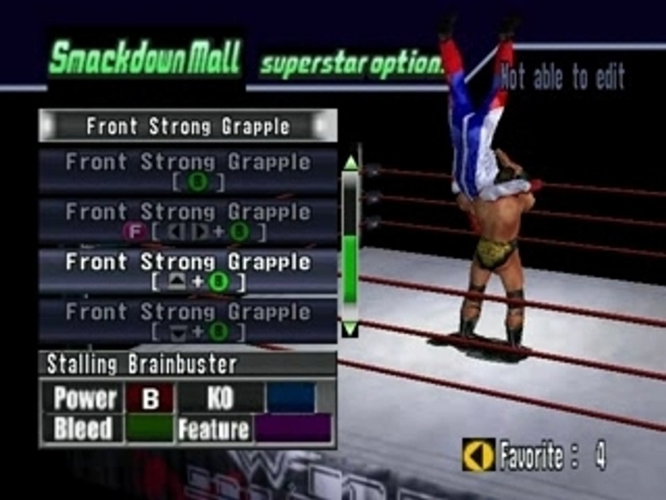 Rocks front grapple
