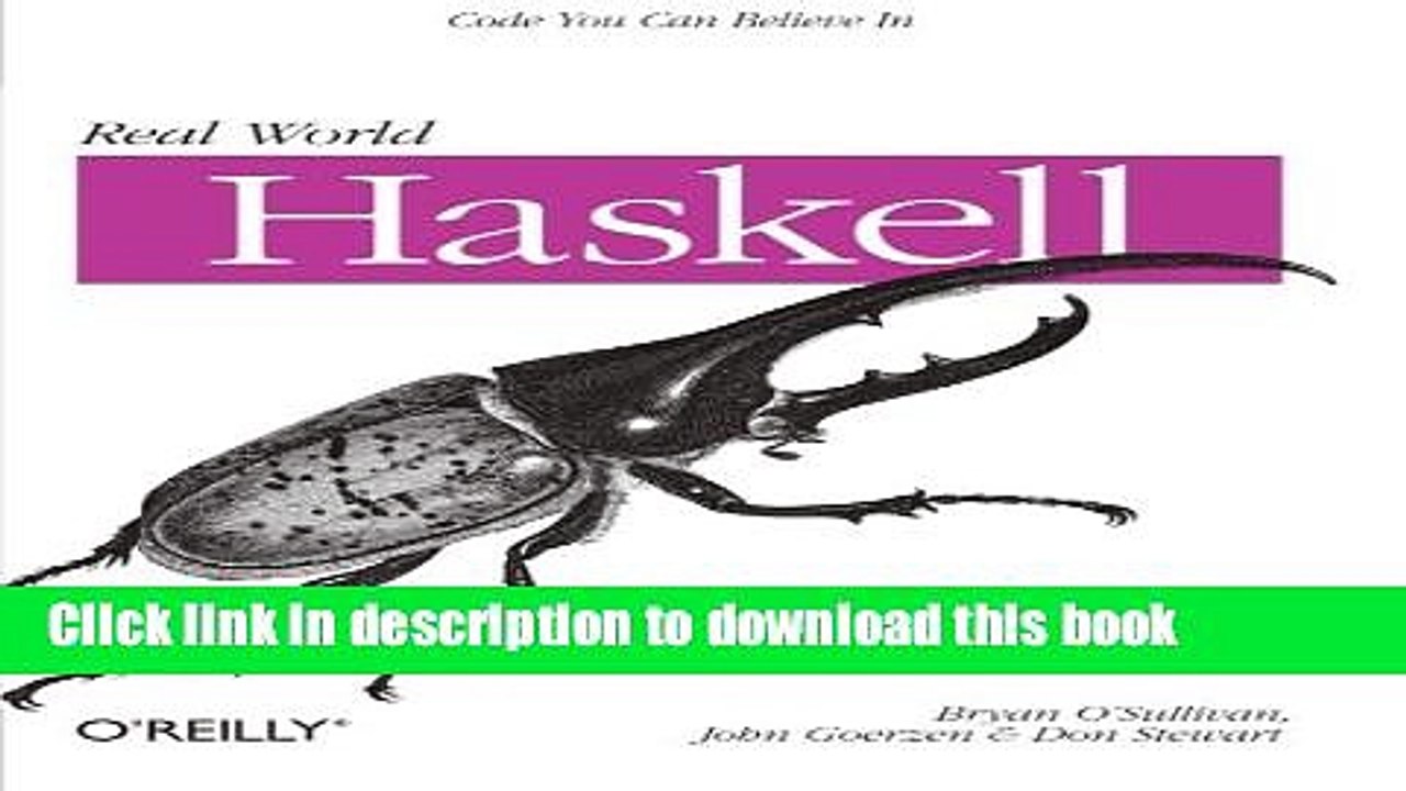 [Download] Real World Haskell Paperback Online