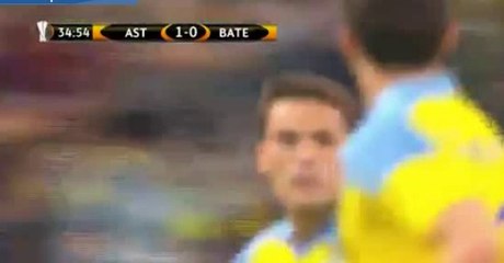 Azat Nurgaliyev Amazing Goal HD -  FC Astana 2-0 BATE - 18.08.2016