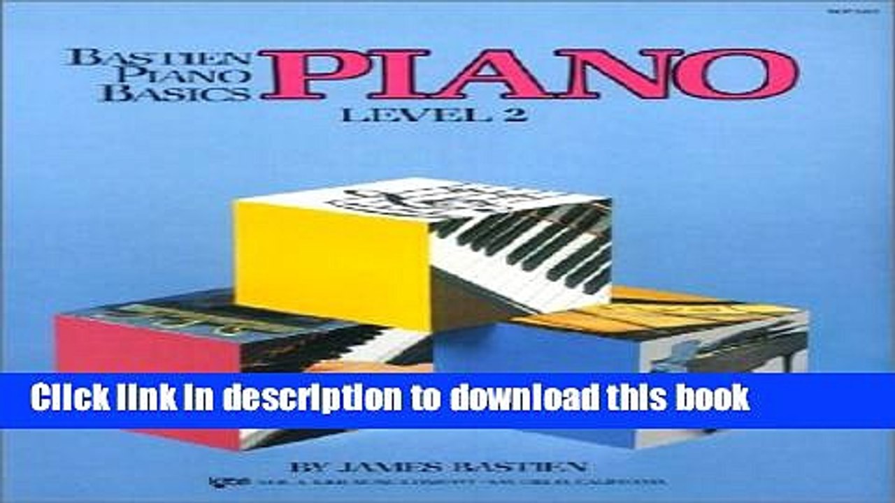 [PDF] WP202 - Bastien Piano Basics - Piano - Level 2 Online E-Book