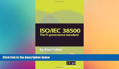 FREE DOWNLOAD  ISO/IEC 38500: The IT Governance Standard  DOWNLOAD ONLINE