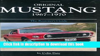 [PDF] Original Mustang 1967-1970 (Original Series) [Online Books]