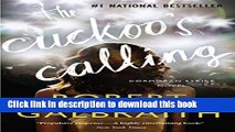 [PDF] The Cuckoo s Calling (A Cormoran Strike Novel) Full Online