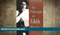 behold  The Philosophy of Edith Stein