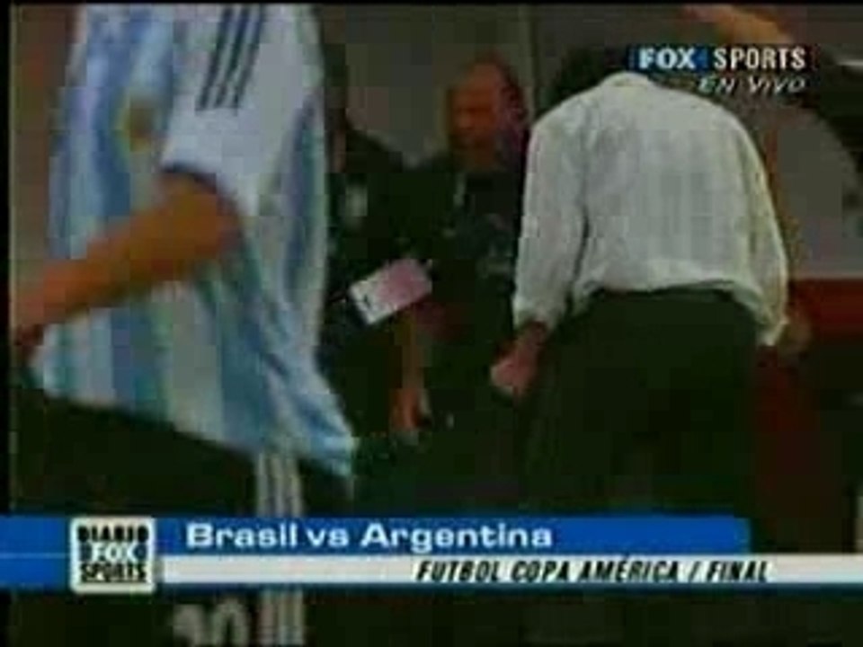 Brasil 3 - Argentina 0 Copa América 2007