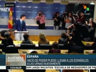 Crece la posibilidad en España de que se convoquen a nuevas elecciones