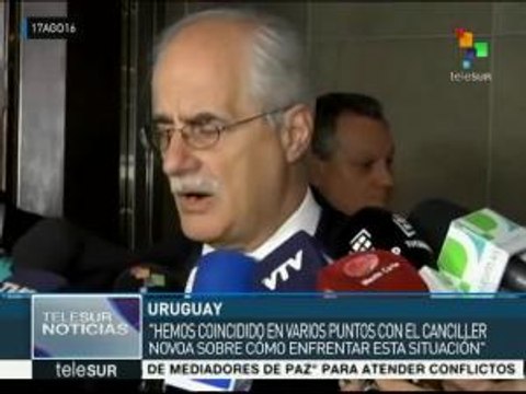 Canciller uruguayo se reúne con Parlasur por presidencia del Mercosur
