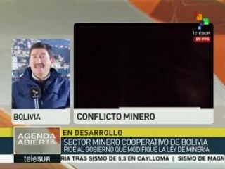 Bolivia: mineros piden al Estado les exima de leyes ambientales