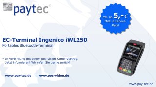EC-Terminal Ingenico iWL250 | paytec GmbH