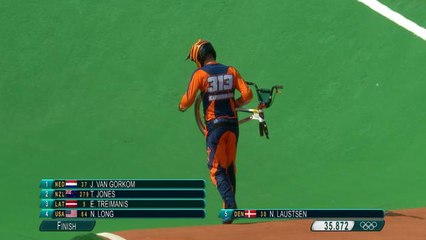 Bmx - Jeux Olympiques 2016 - Bmx crash !!!