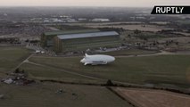 World's Longest Aircraft - The Airlander 10 - Makes Maiden Voyage