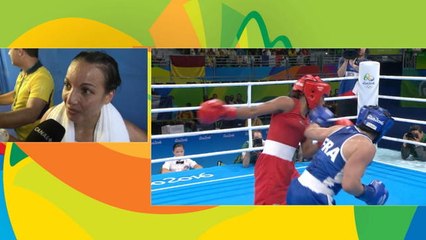 Boxe - Jeux Olympiques 2016 - Sarah Ourahmoune en finale