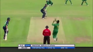 Mohammed Hafeez Drops Another Catch On The Bowling of Amir_ Had He Forgot How To