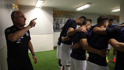 Bastidores do Santos tem homenagem ao Dia dos Pais e inspiração de Diego Hypolito