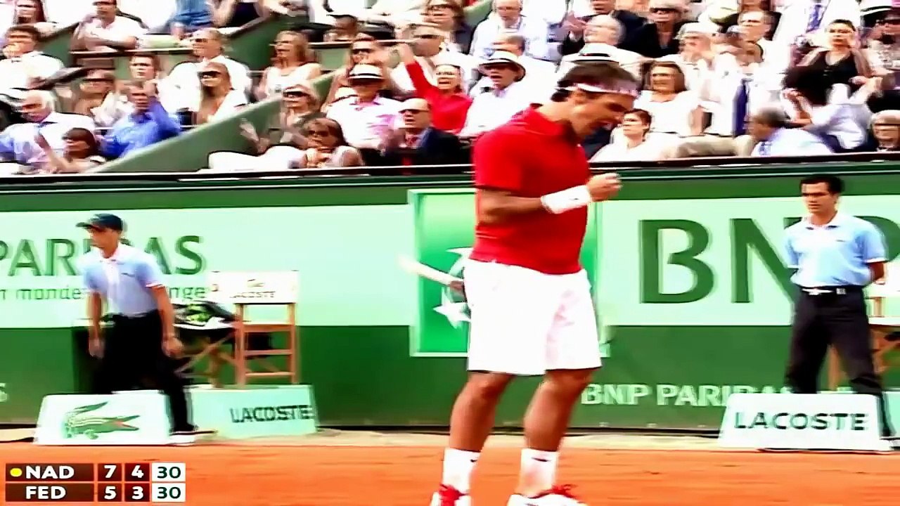 Roger Federer - Top 10 Backhands Down the Line