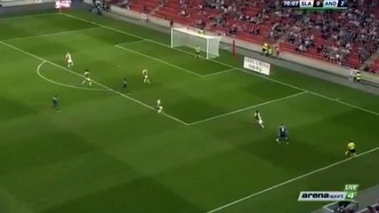 0-3 Sofiane Hanni SUPER GOAL - Slavia Prague 0-3 Anderlecht 18.08.2016