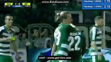 1-0 Marcus Berg GOAL - Panathinaikos 1-0 Brøndby - 18.08.2016