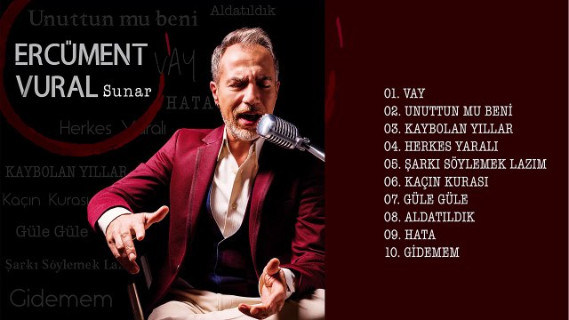 Ercüment Vural - Ercüment Vural Sunar (Full Albüm - Sezen Aksu Şarkıları)