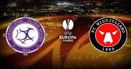 Osmanlıspor 1-0 Midtjylland  - All Goals and Highlights - 18-08-2016